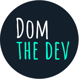 Dom the dev Logo